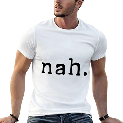 Funny Sarcastic Nah Sassy Quote Pessimist  Lightweight T-Shirt