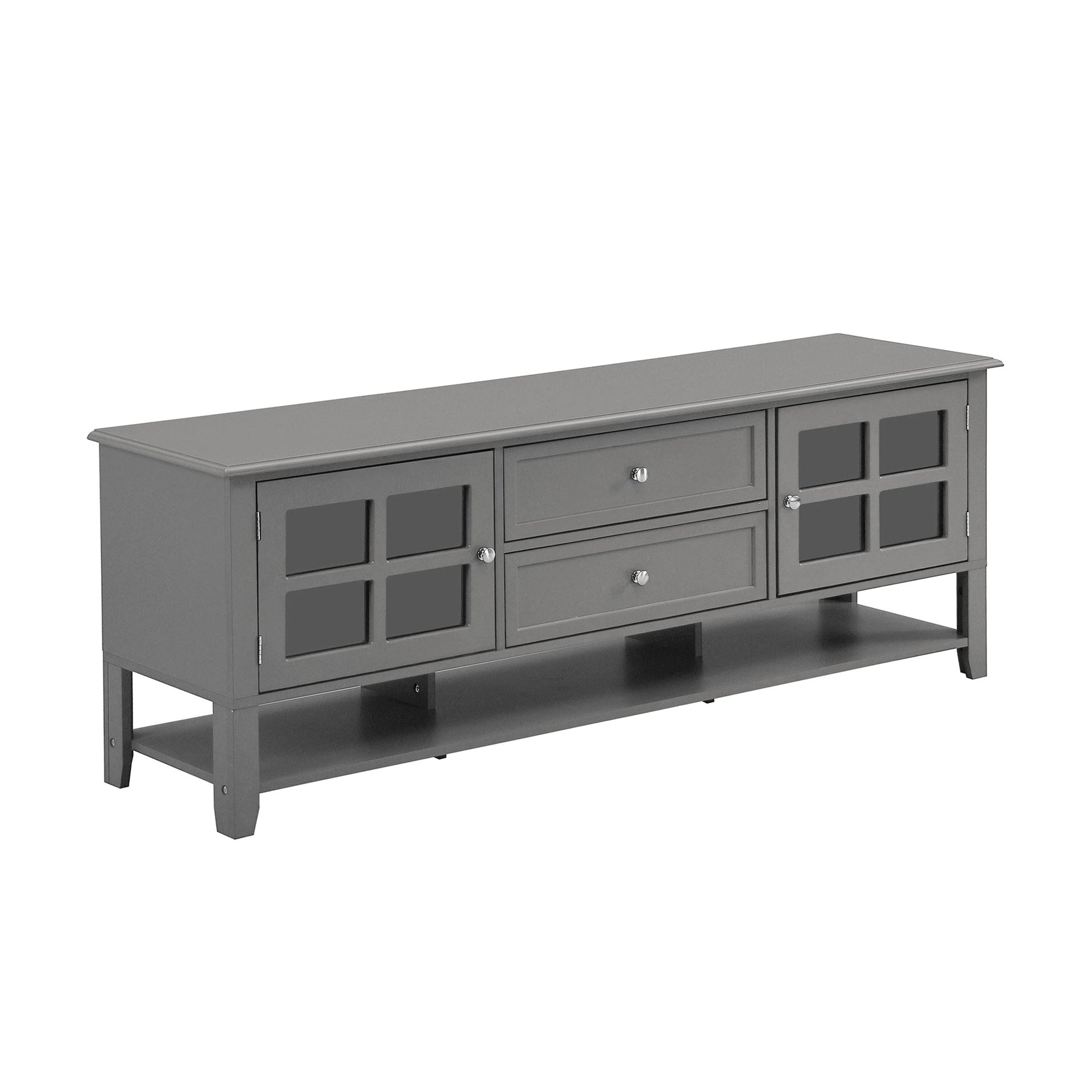 TV Stand Entertainment Center with Multifunctional Storage and Modern Design