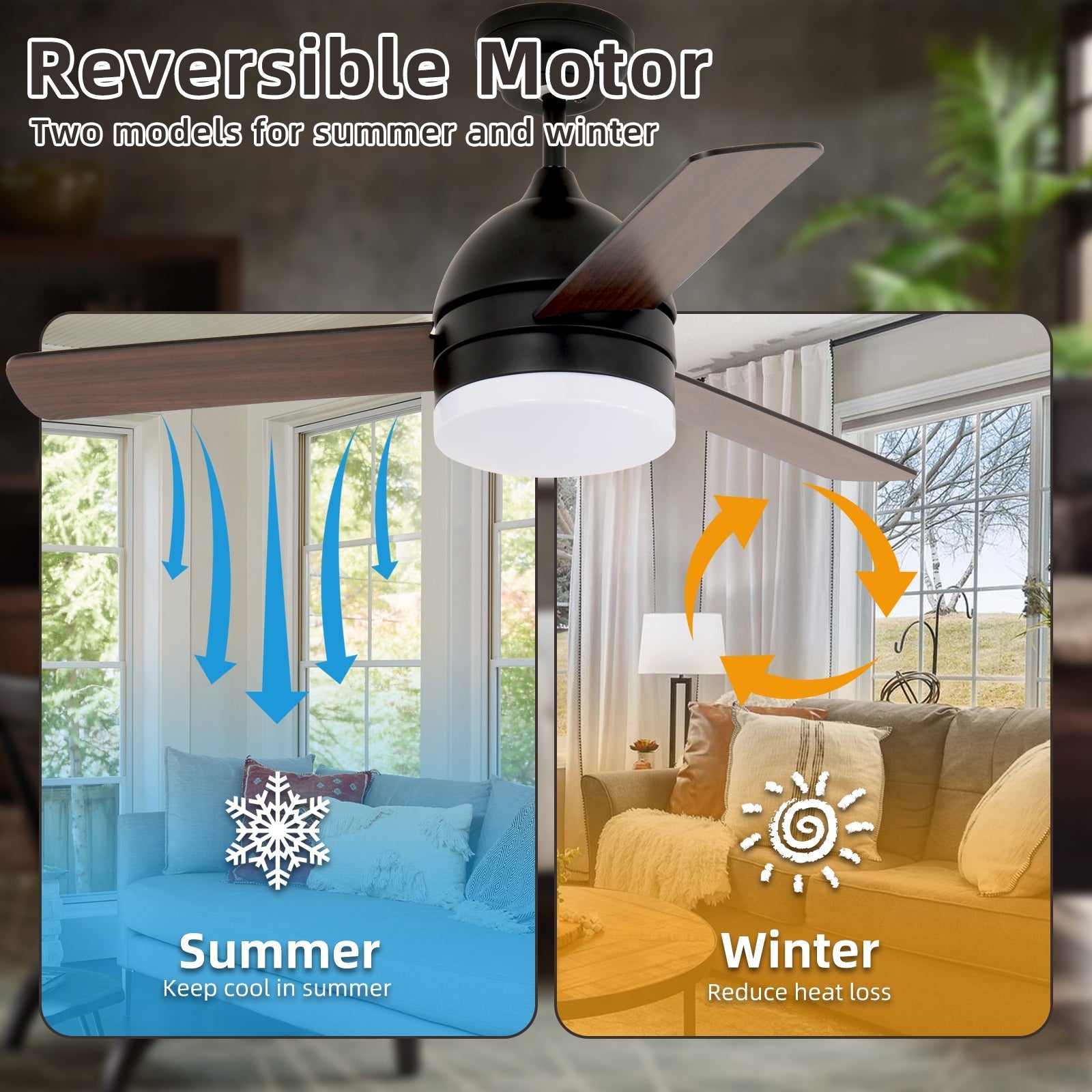 48-inch Minimalist Straight Blade Fan V.I.P Digital Presence