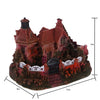 Red House Crawler Toy Avoidance House Fish Tank Decoration - red