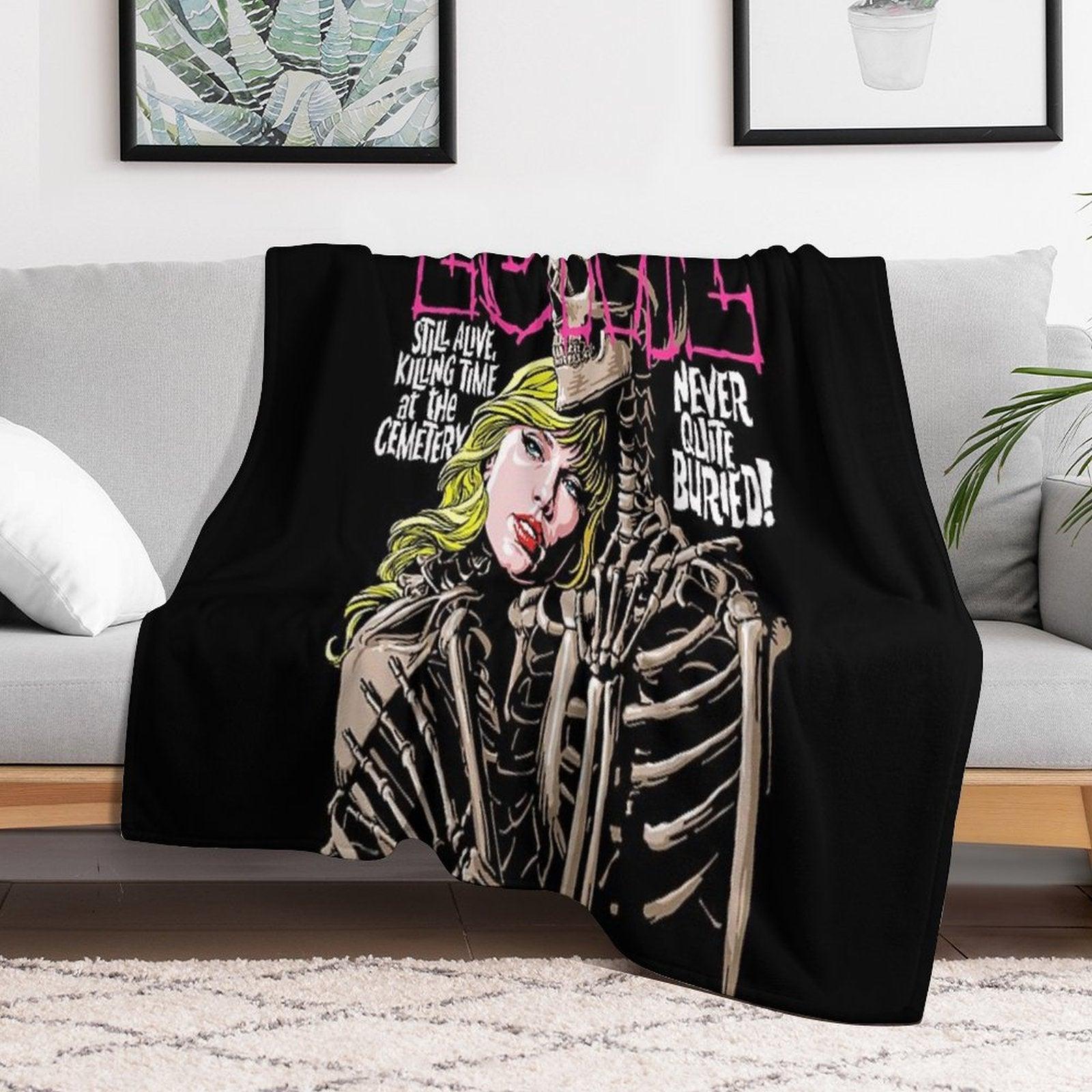 Never Quite Buried Throw Blanket
