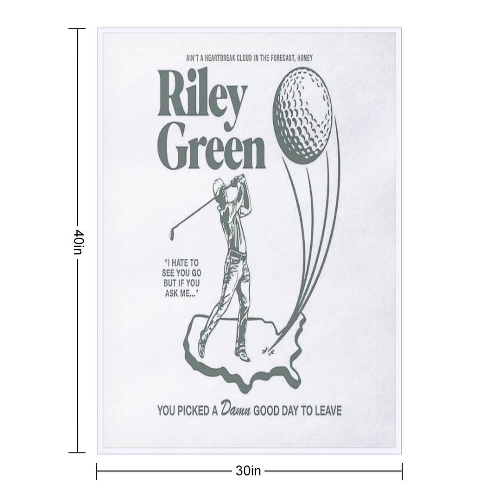 Riley Green Merch Throw Blanket