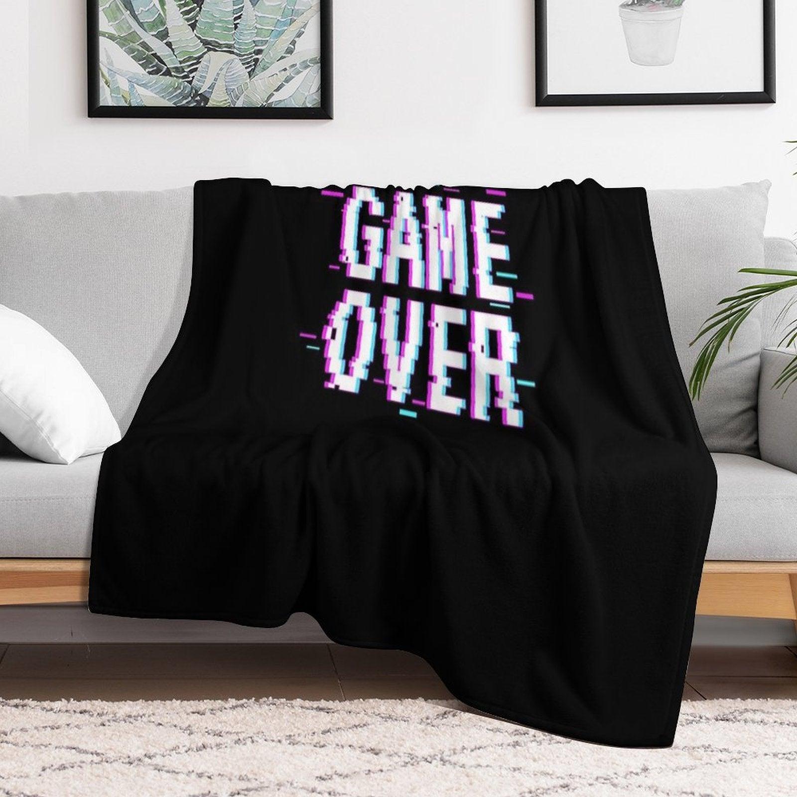 Copy of Vaporwave Aesthetic Art - Retro Mix Tape Japanese Otaku Grunge Throw Blanket