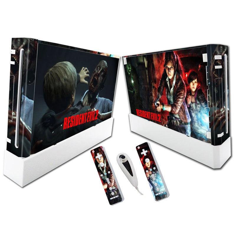 Suitable for WII stickers wii console cartoon protective film Spider-Man Fortress Night multiple styles without leaving glue