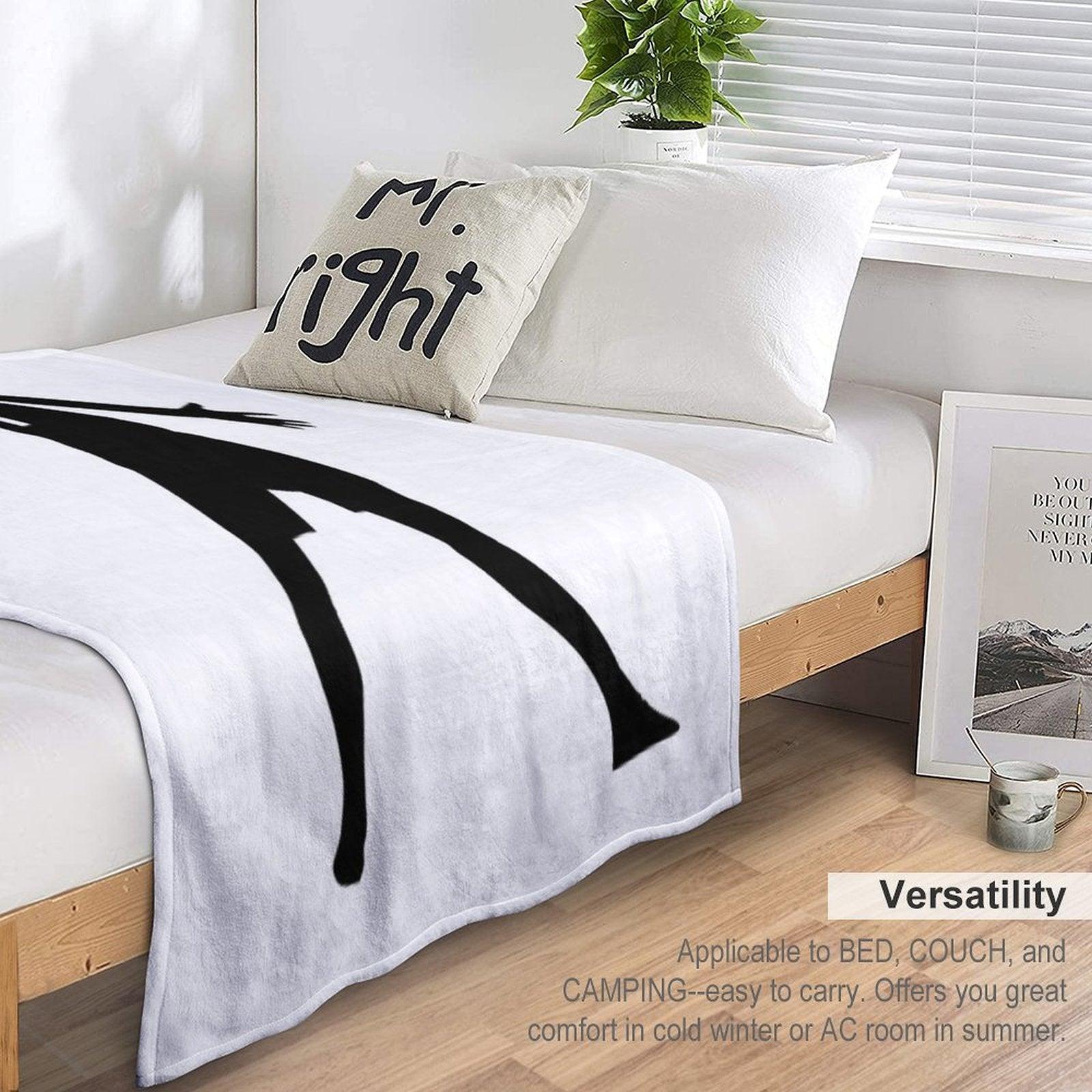 Christiano Ronaldo  CR7  Shadow Design Throw Blanket