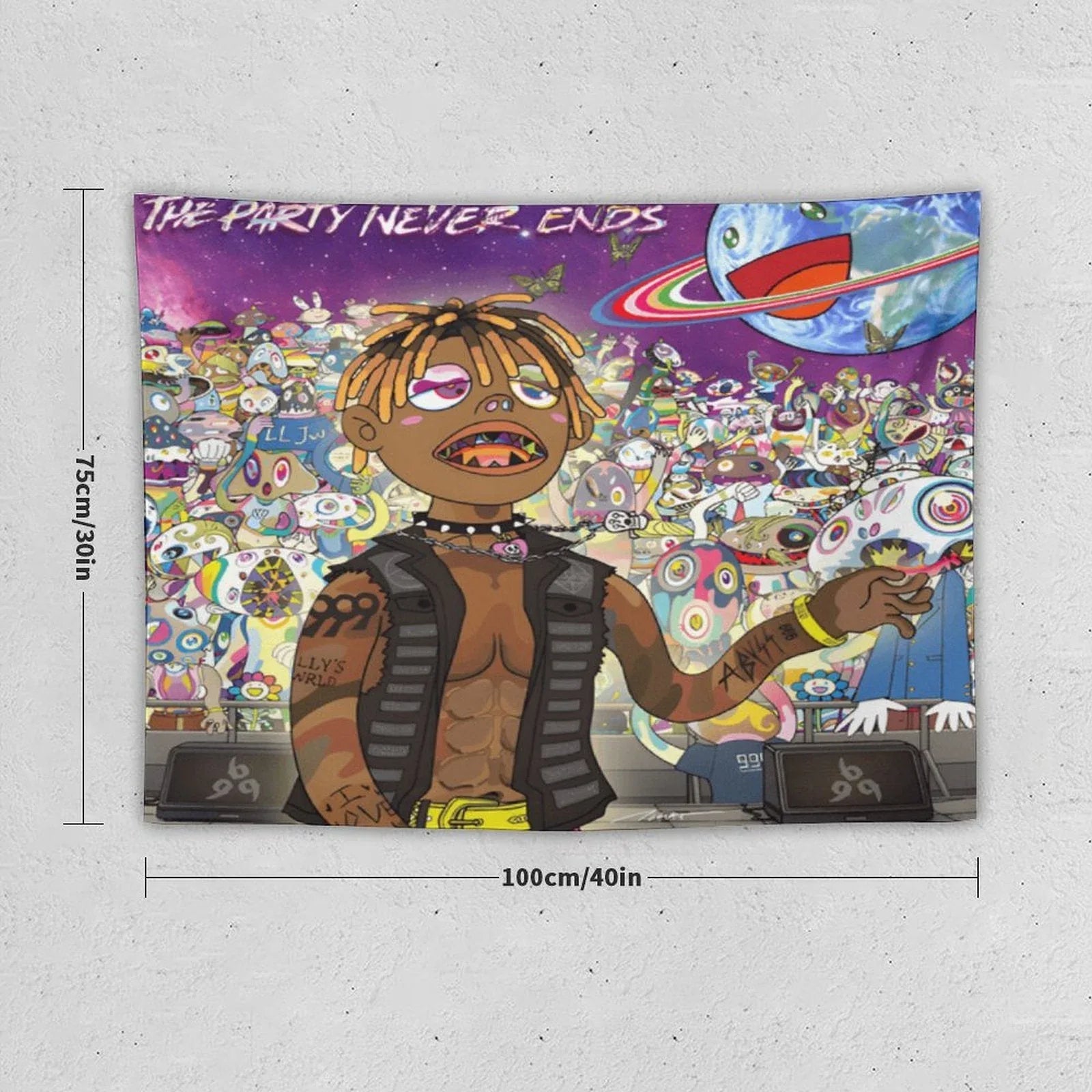 The Party Never Ends (Deluxe) Tapestry