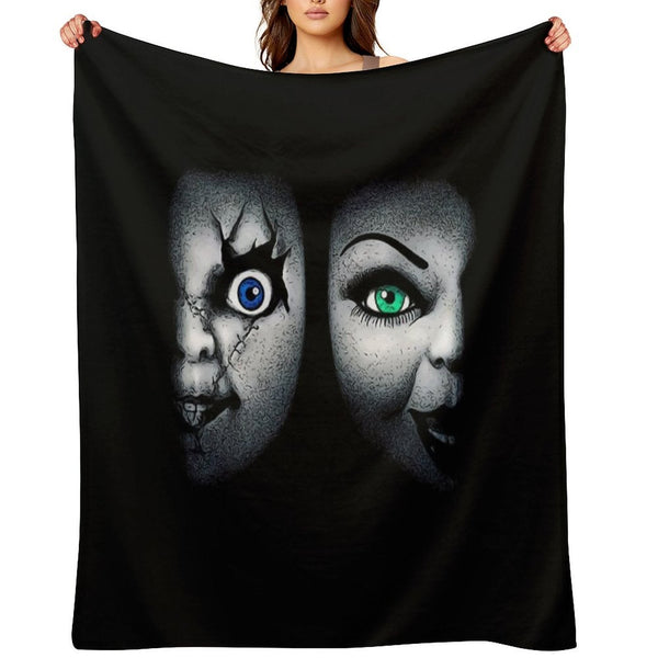 Bride of Chucky Compact Throw Blanket