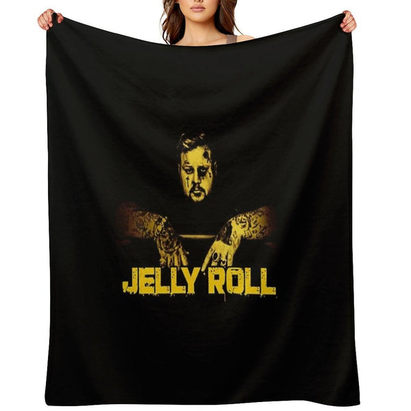 Jelly Roll Eco-conscious Throw Blanket