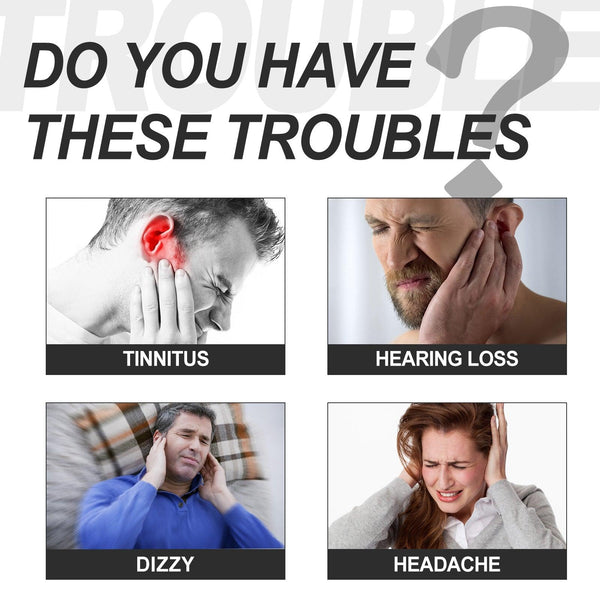 Black Truffle Tinnitus Ear Pads Clean Earwax For Tinnitus And Relieve Discomfort From Blocked Inner Ears