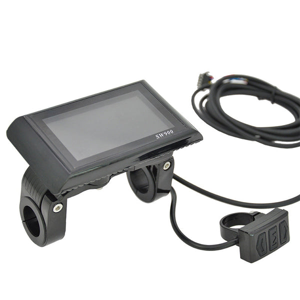 5/6-pin SW900 color smart meter, e-scooter/mountain bike LCD data display modification part.