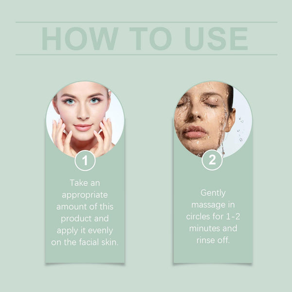Gentle Exfoliating Gel Moisturizes And Cleanses Facial Skin, Improves Skin Quality And Gently Exfoliates And Brighens Skin