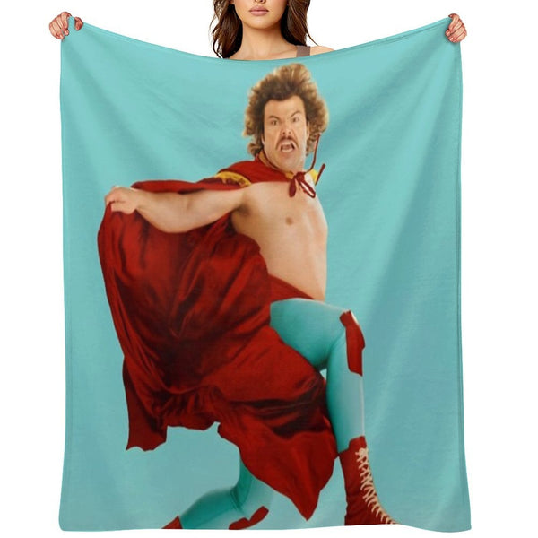 Nacho Libre Fly Gift-ready Throw Blanket