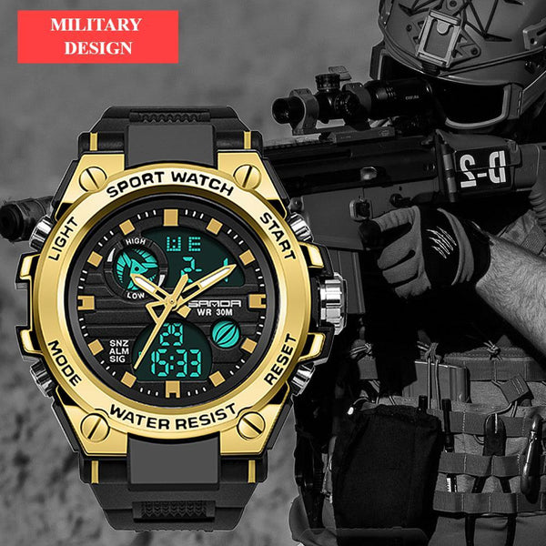 Military Solider Brand G Style Men Digital Sports Fashion Waterproof 30M Electronic Wristwatch For Men and Woman
