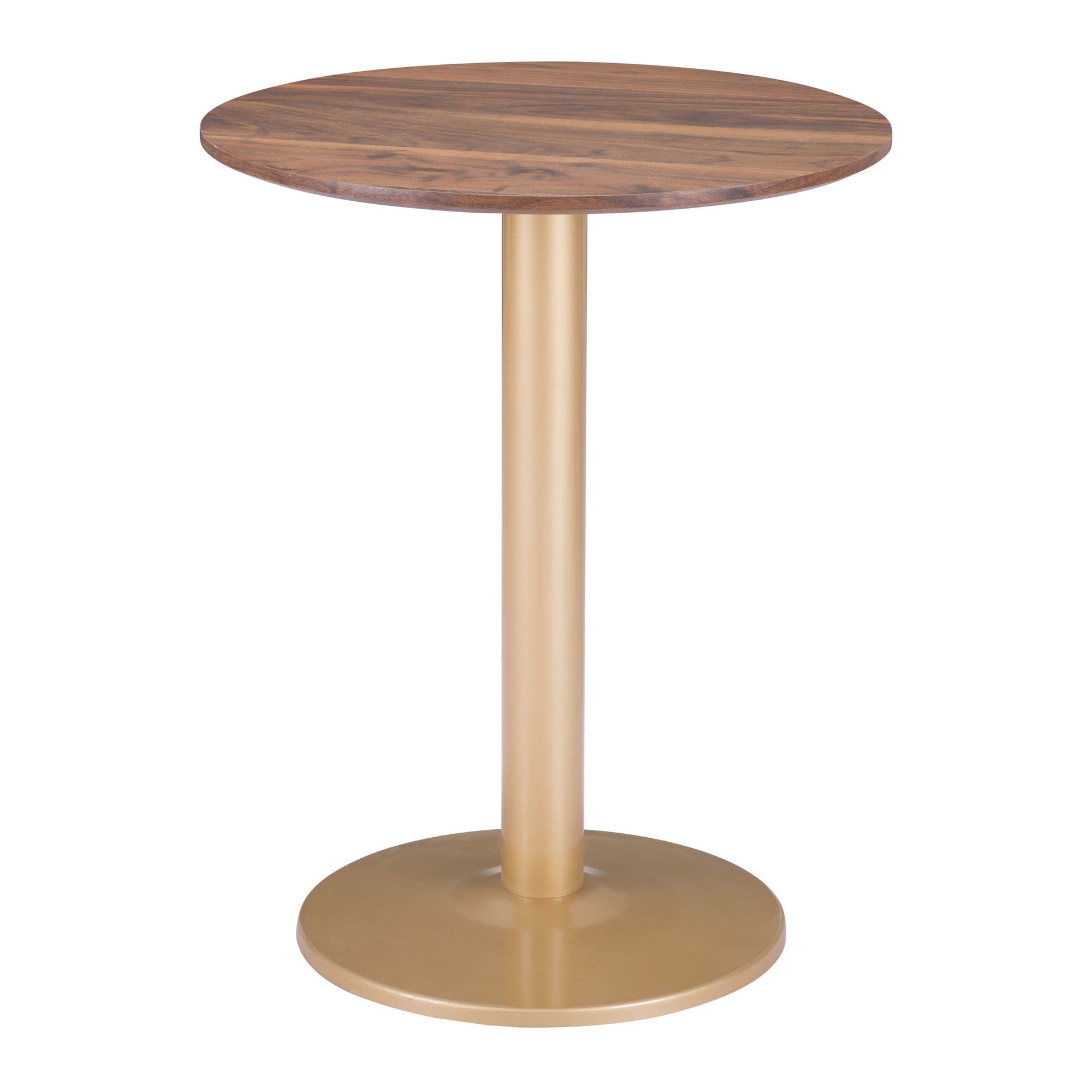 Alto Bistro Table Brown & Gold