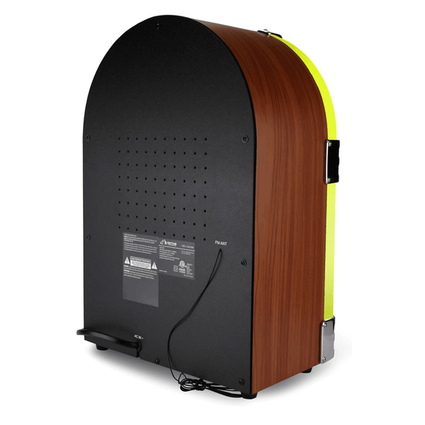 Victor Wilshire Bluetooth Jukebox with Multicolor LED Lighting and FM Radio