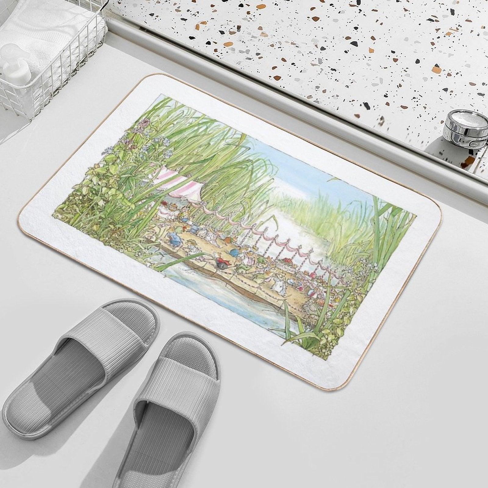 The Wedding Party Bath Mat