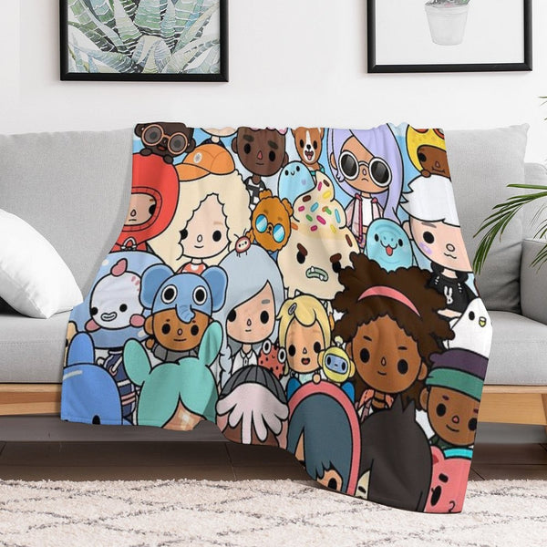 Toca Boca Sustainable Throw Blanket