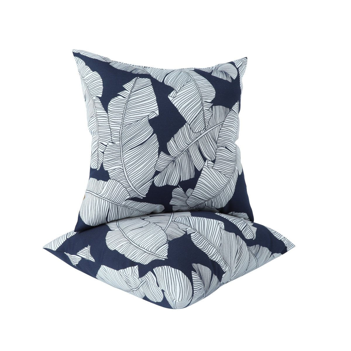 6 Pack Outdoor Pillow Covers - 18x18 Inch Water-Repellent Fabric