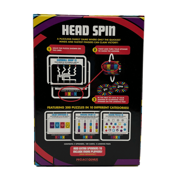Head Spin Family Fidget Board Game