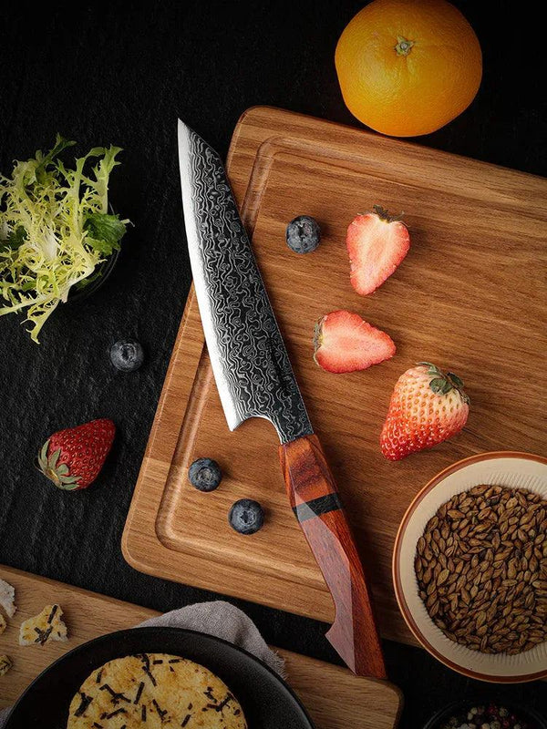 Aerona VG10 Chef Knife with Exotic Red Sandal Wood Handle - Gifts for You 'n Me