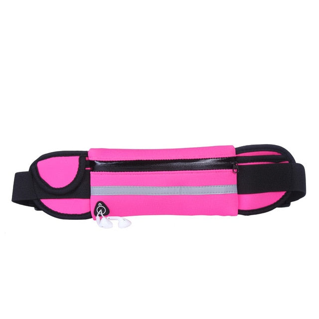 Fashion mini fanny pack for women men Portable convenient USB waist pack Travel multifunctional waterproof phone belt bag