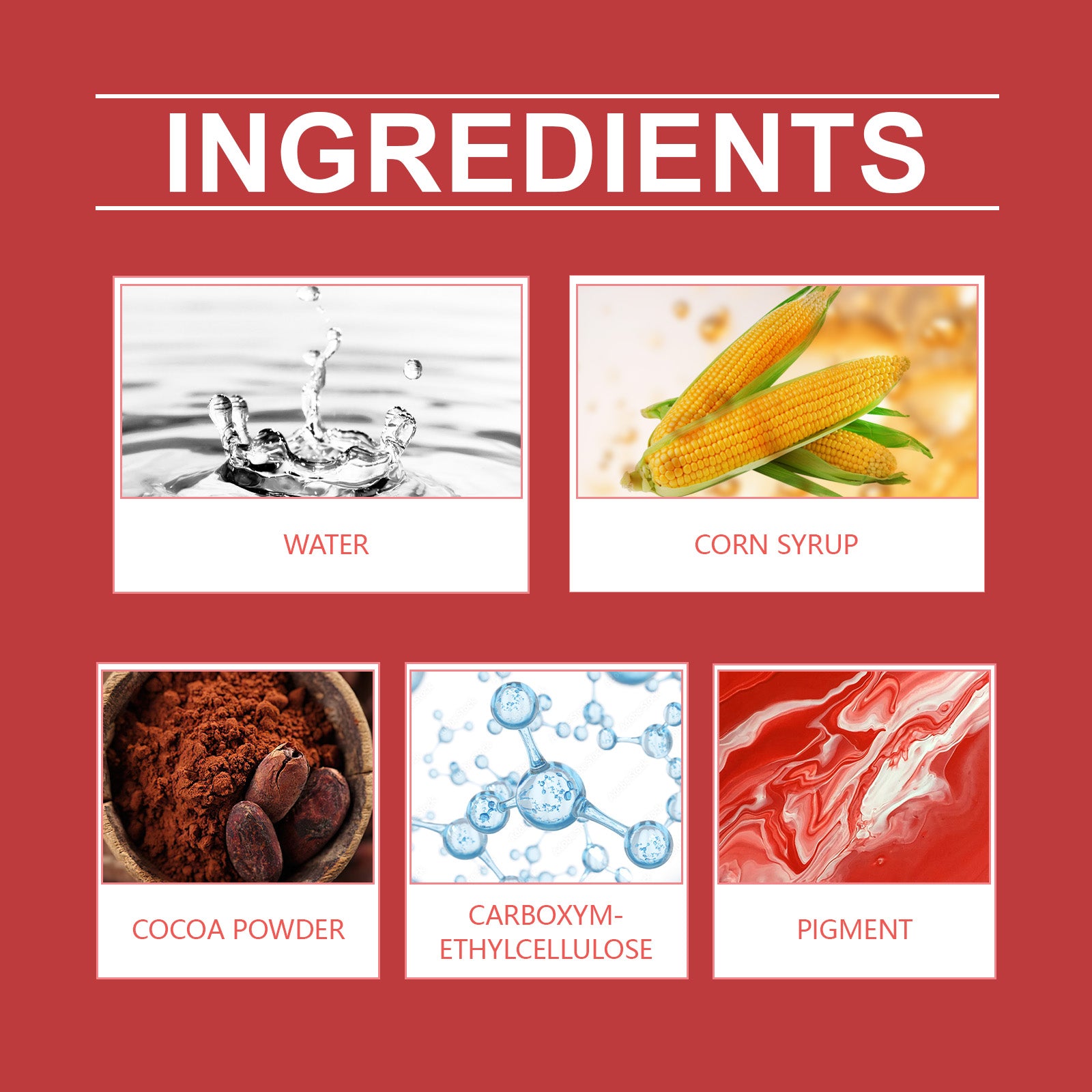 Halloween Fake Blood Cream Can Wash Fake Blood Vampire Zombie Blood Halloween Prank Props