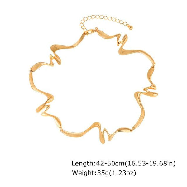 Punk Wave Open Cuff Bangles for Women, Adjustable Irregular Arm Bracelet Jewelry Accessories