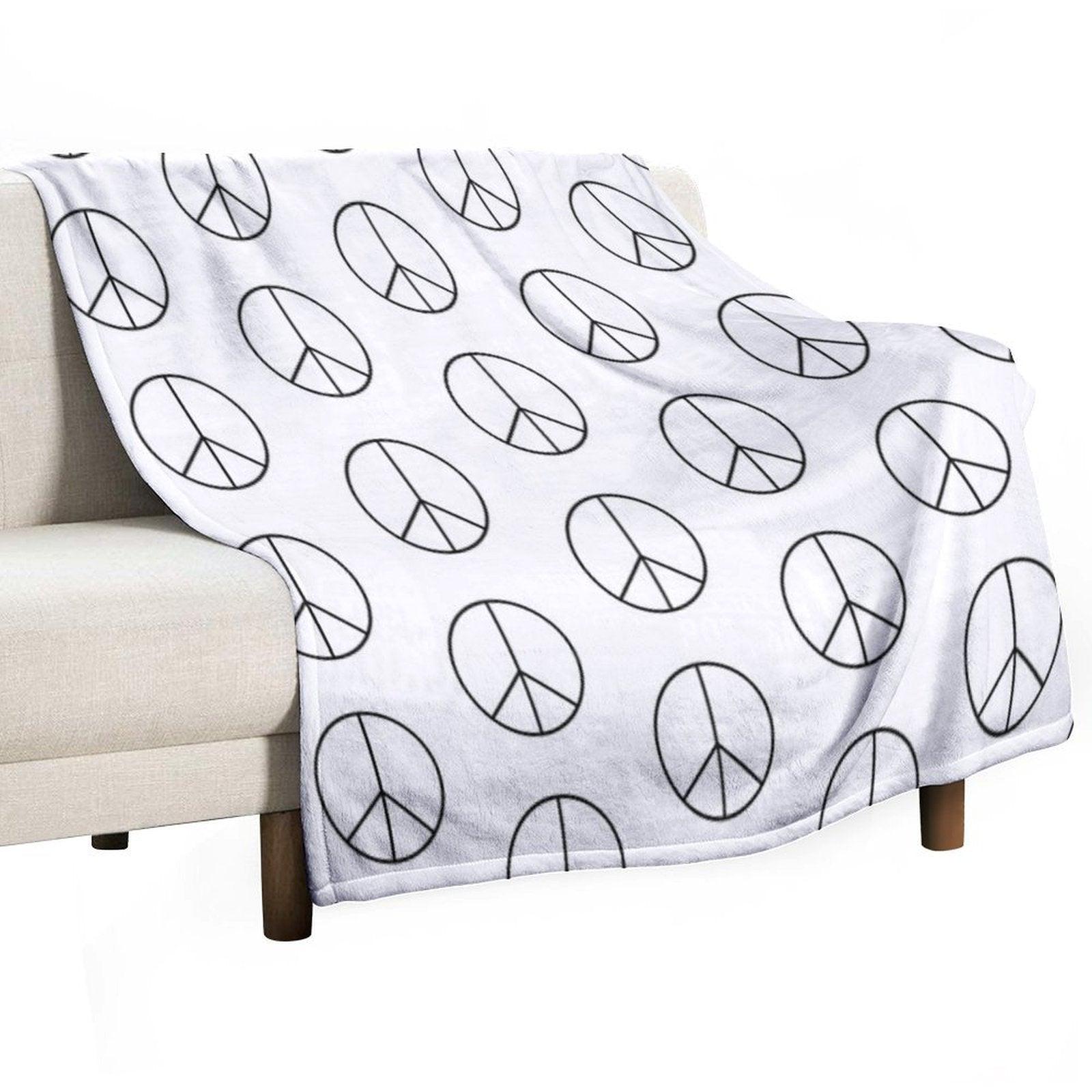 Peace Throw Blanket