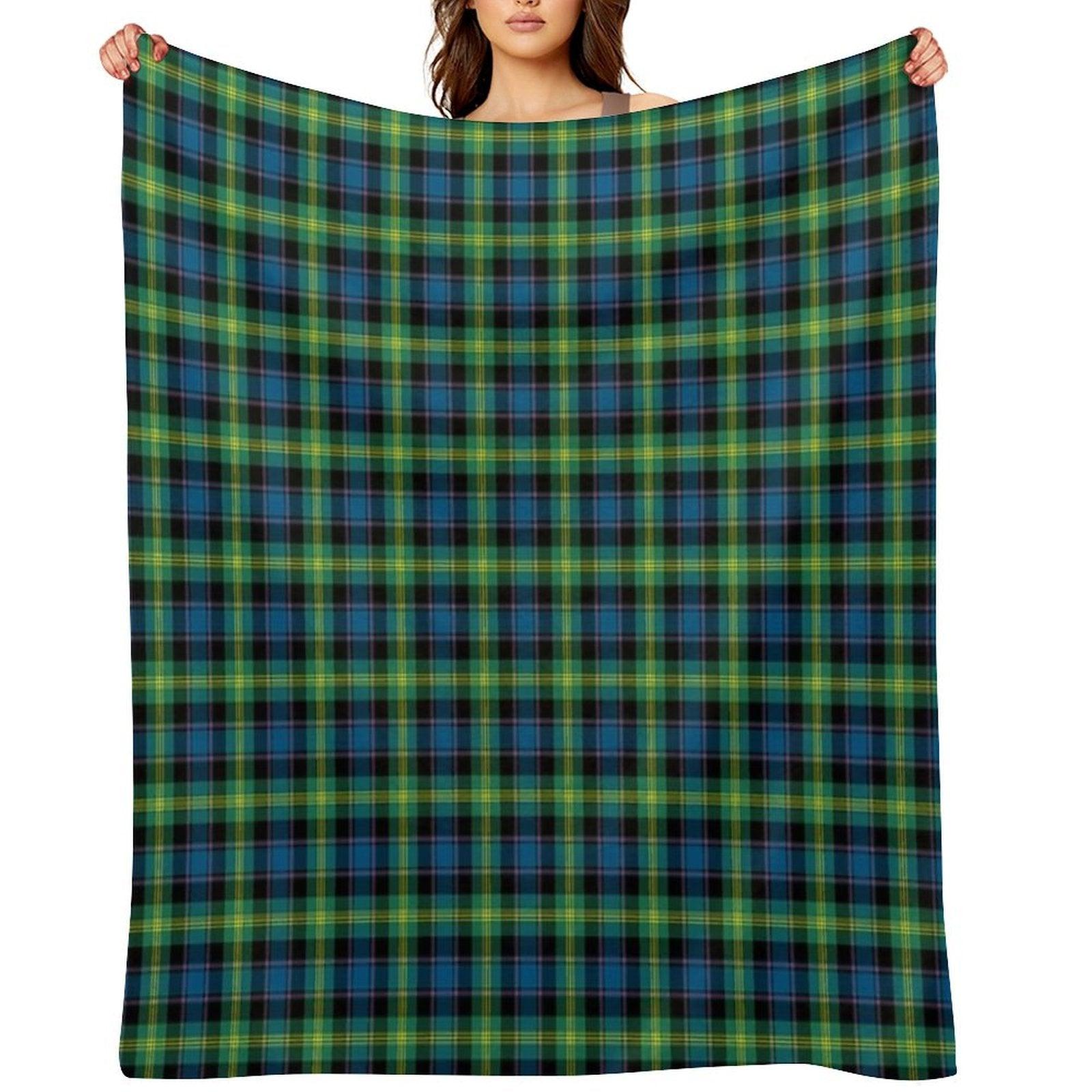 Clan Watson Tartan Throw Blanket