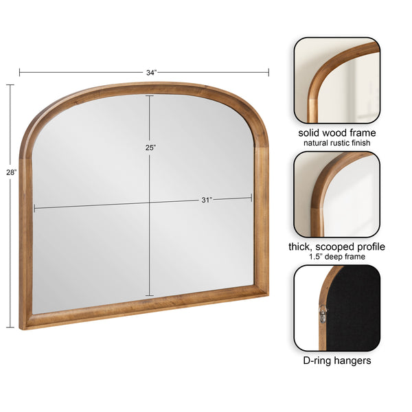 Hatherleigh Basket Arch Wall Mirror