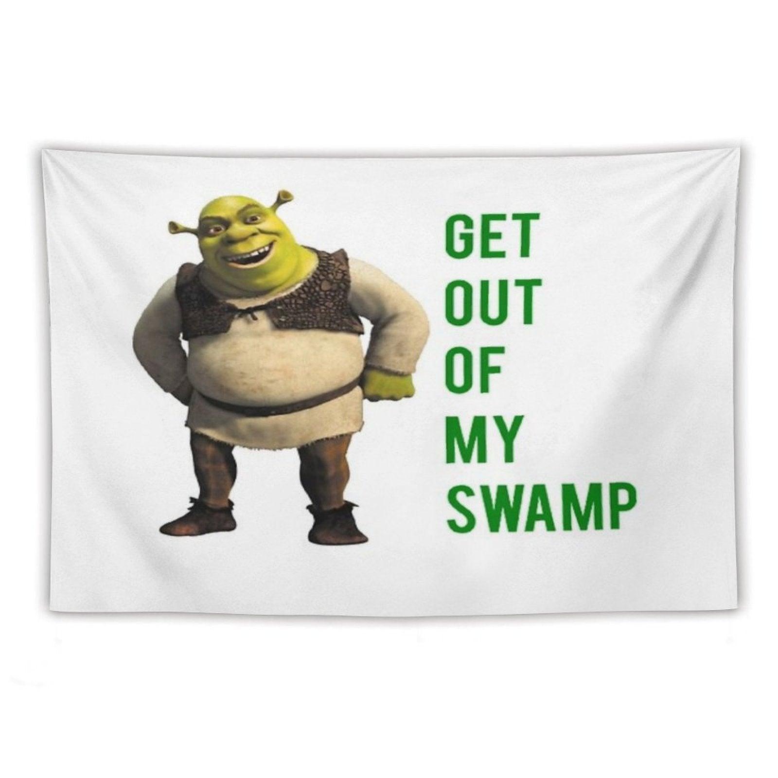 Get Out of My Swamp Tapestry
