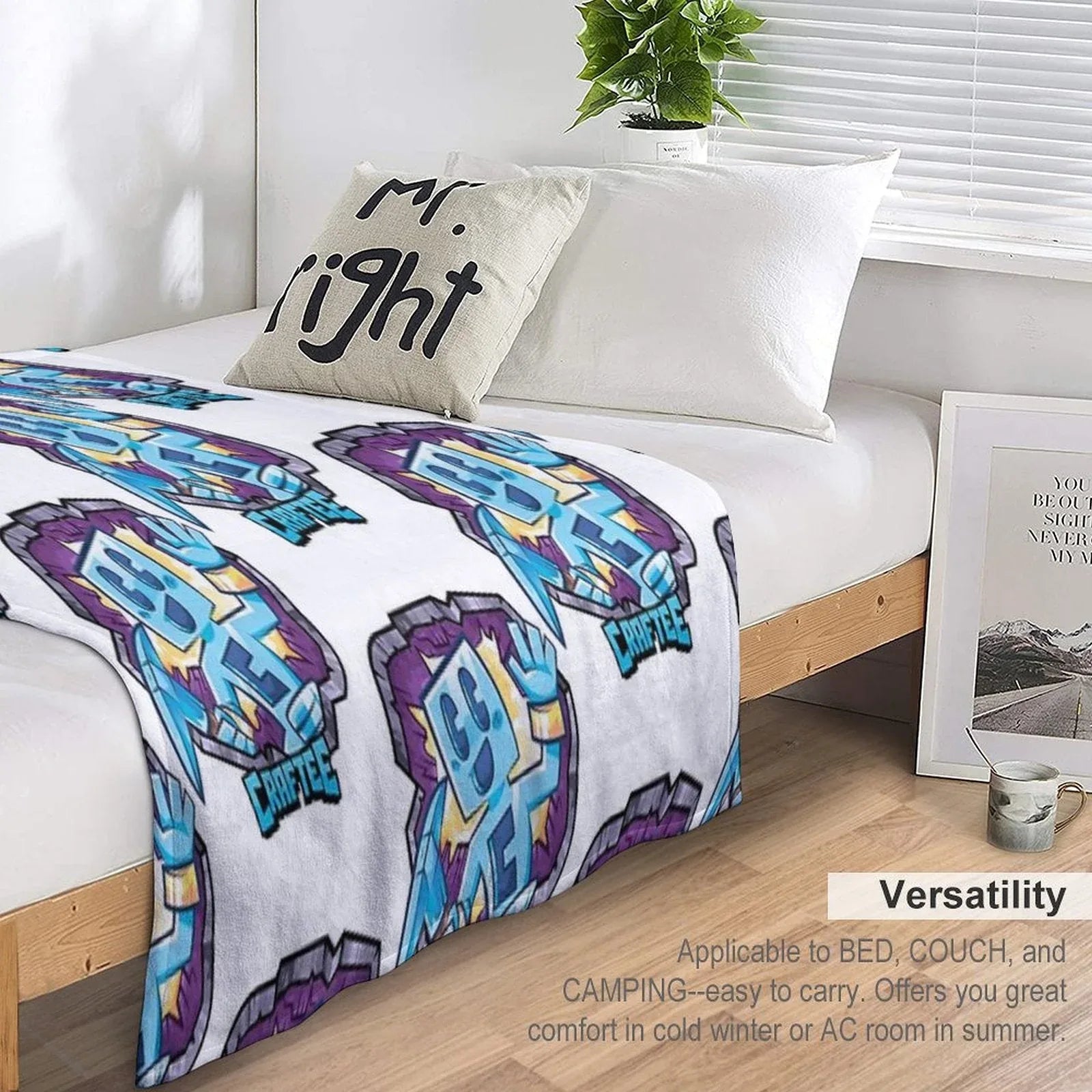 Craftee Throw Blanket