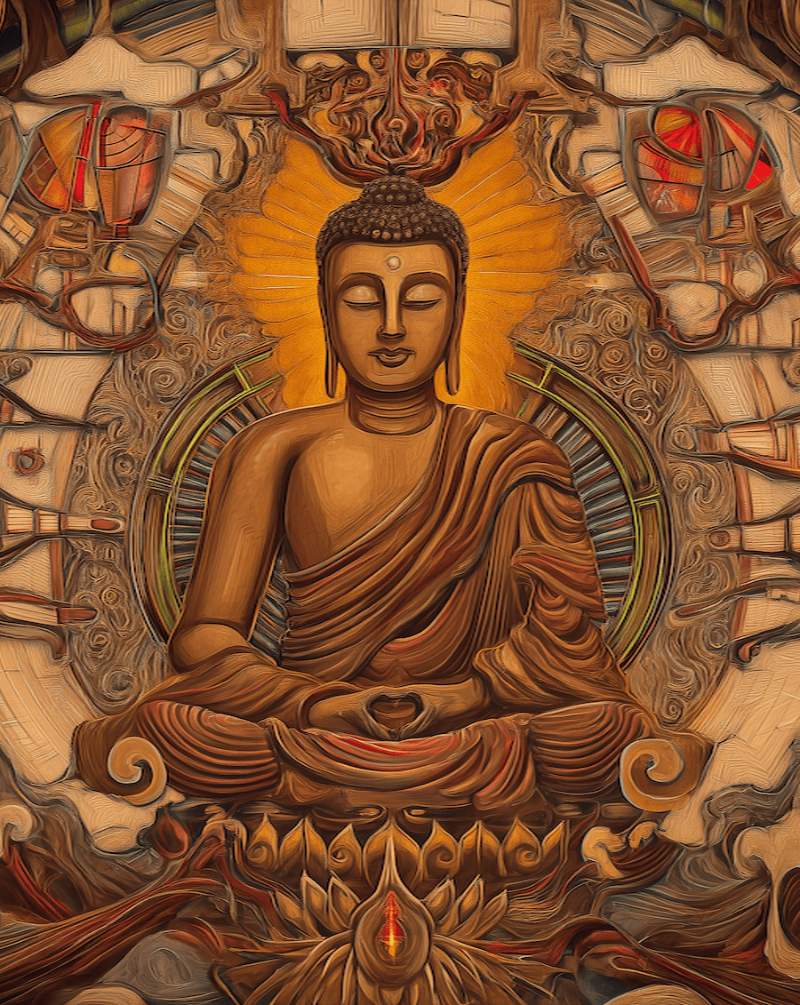 Buddha Wall Art – Zen Home Decor With Meditation Art Prints | 8x10 & 11x14 Acid Free Matte