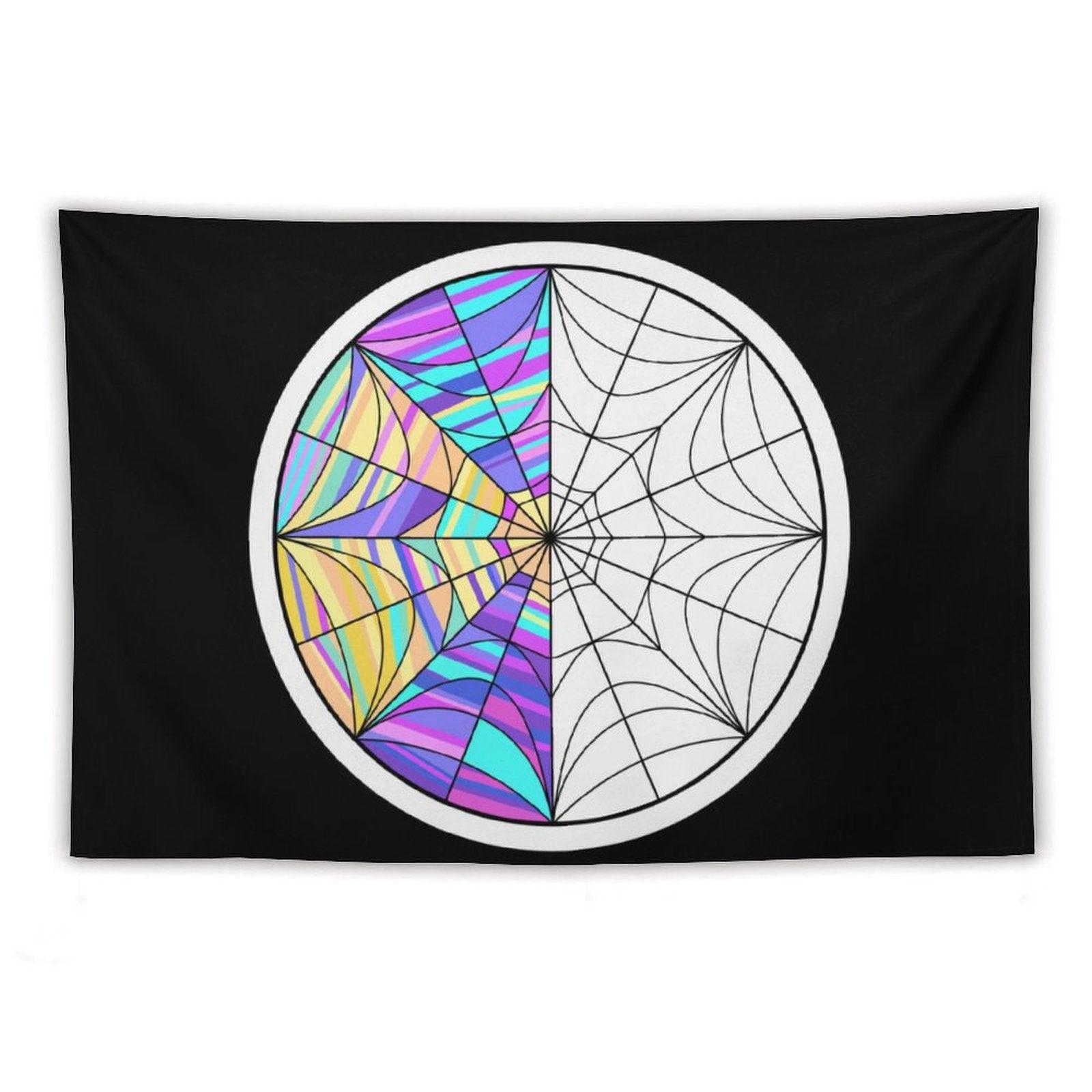 Wednesday Addams Birthday Decorations Tapestry