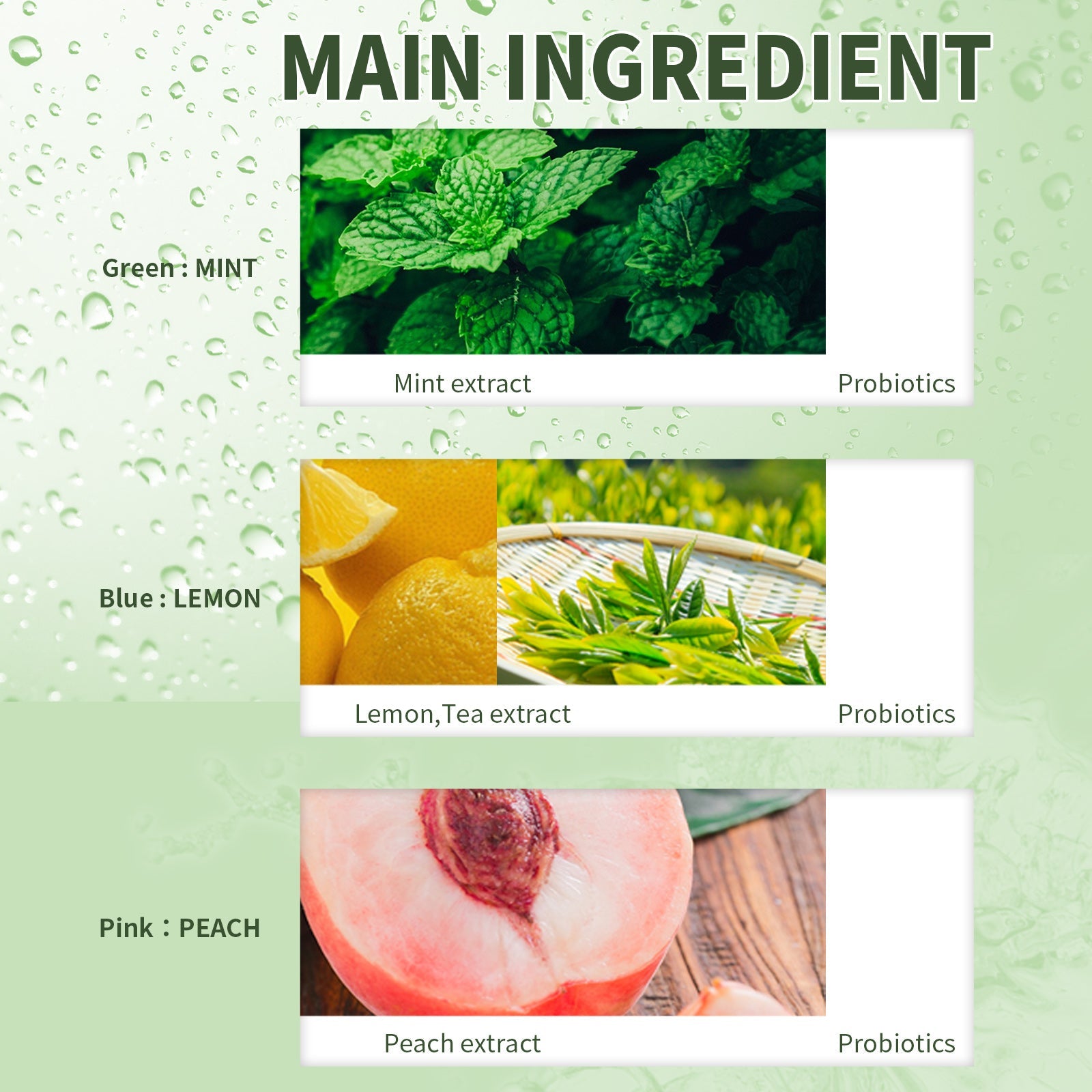 Probiotic Breath Freshener, Removes Bad Breath And Leaves Fragrance Probiotic Freshness Instant Mouth Spray