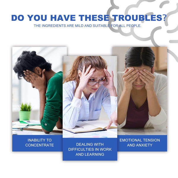 Brain Boost Plus, Relieve Anxiety Fatigue Enhance Energy Body Care Drops