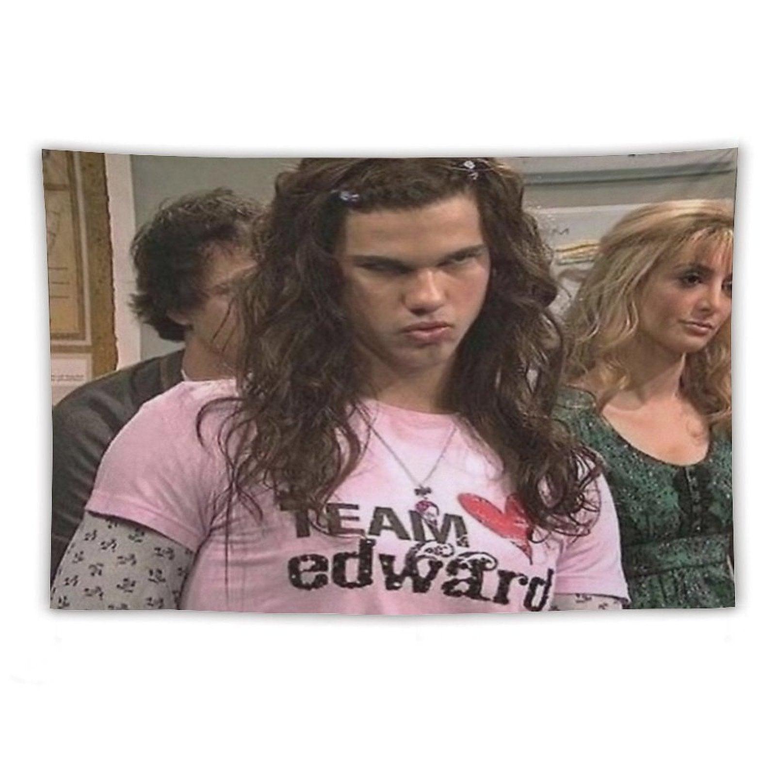 Team Edward-- Jacob Tapestry