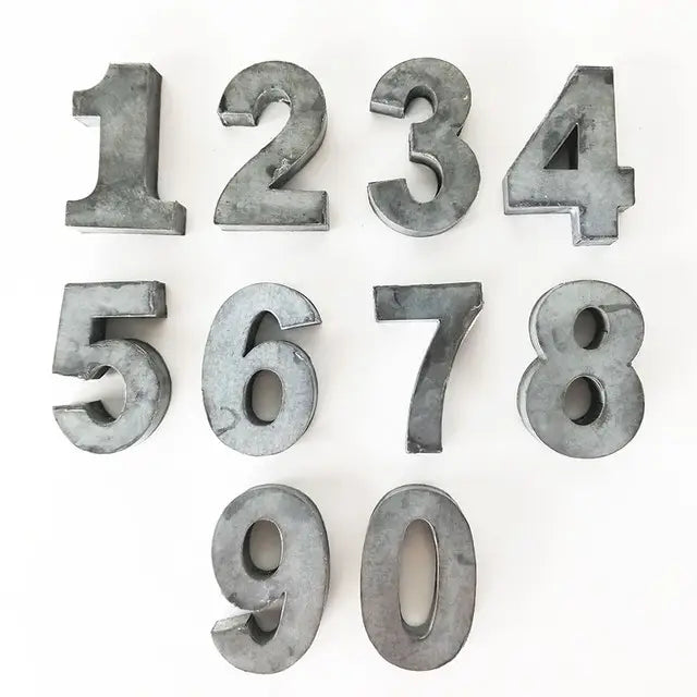 Zinc Individual Numbers
