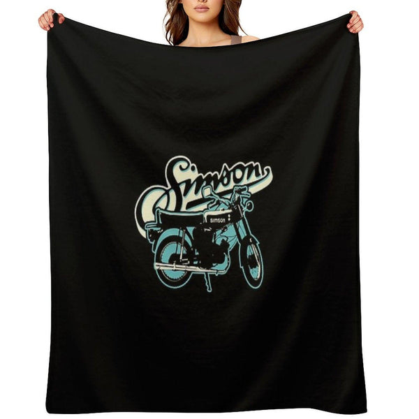 S51 Moped Drivers And GDR Fans. Throw Blanket
