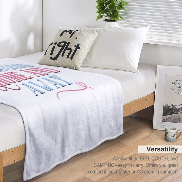 Busy Watching Home And Away Throw Blanket