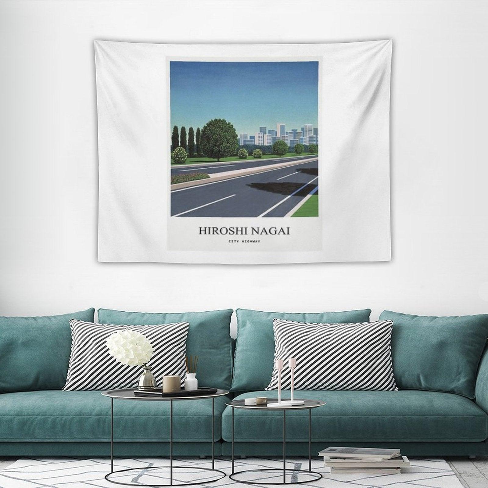 City Highway Tapestry
