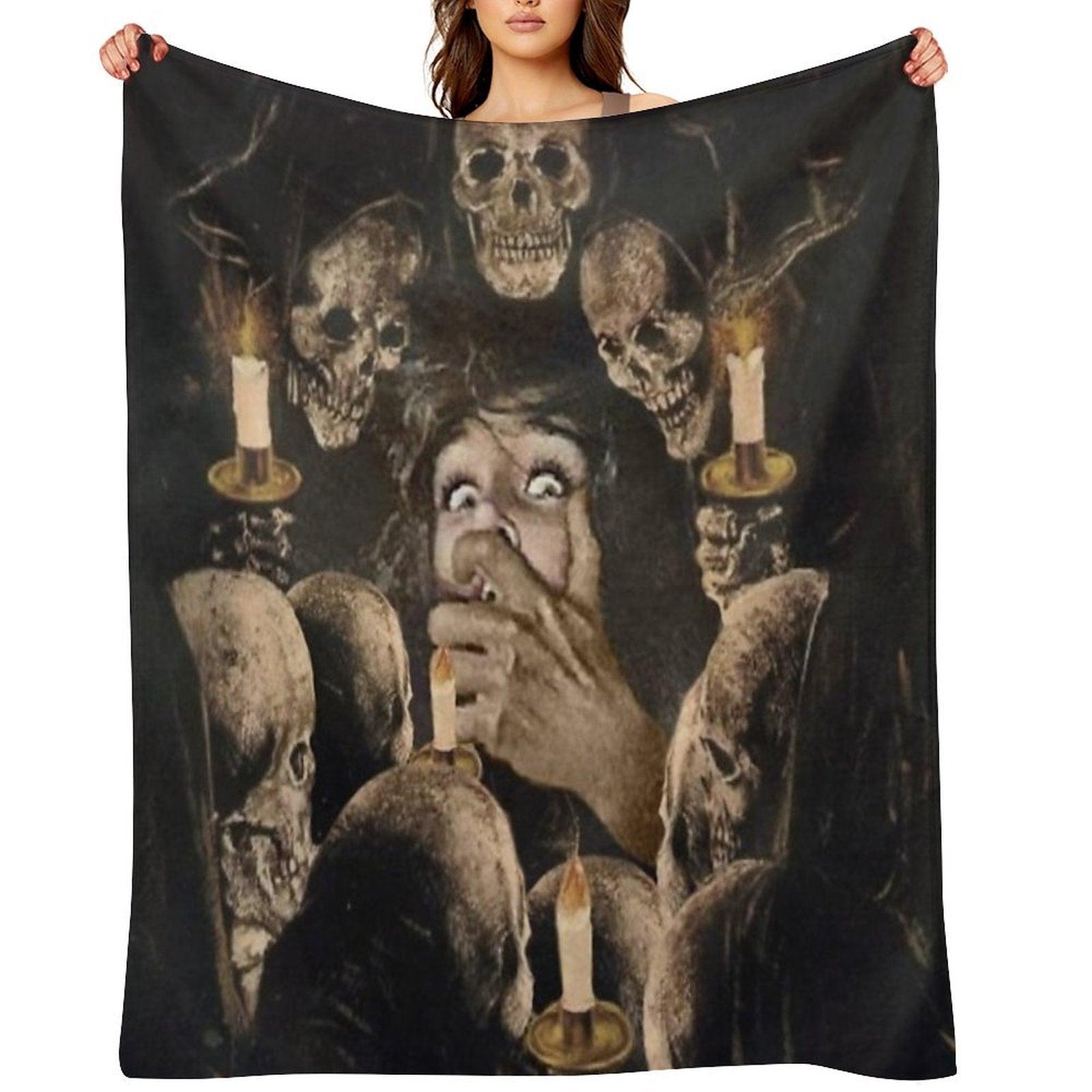 DARK VIGIL⠀ Throw Blanket