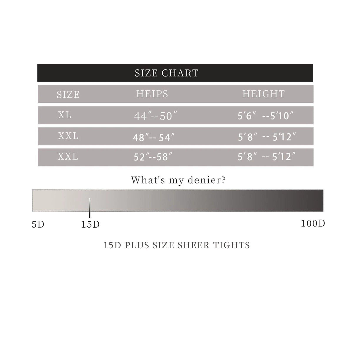 3 Pairs Plus Size Womens Sheer Tights 20D High Waist Control Top Pantyhose With Reinforced Toes