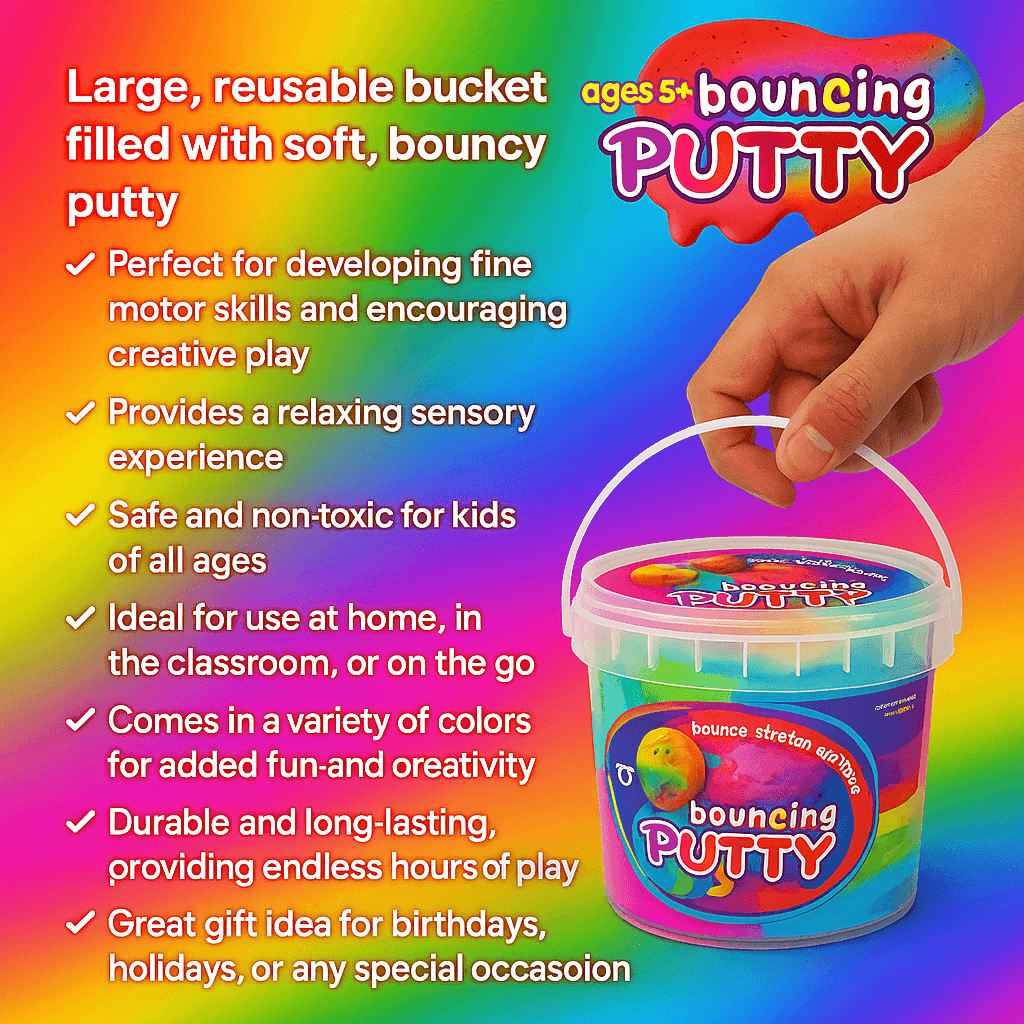 Jumbo Bouncing Putty Pail