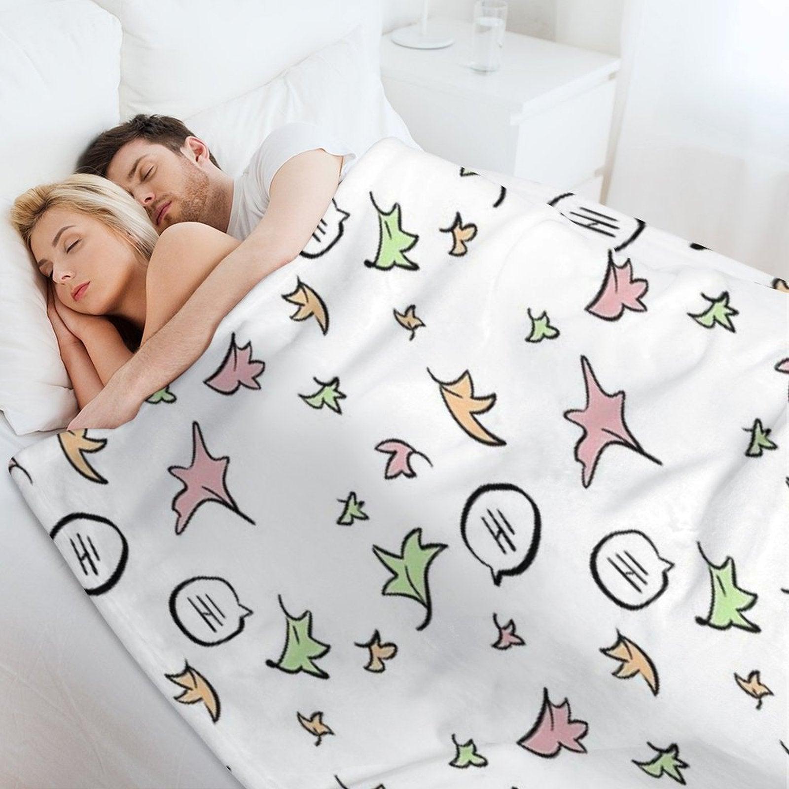 Heartstopper Netflix Nick Charlie Throw Blanket