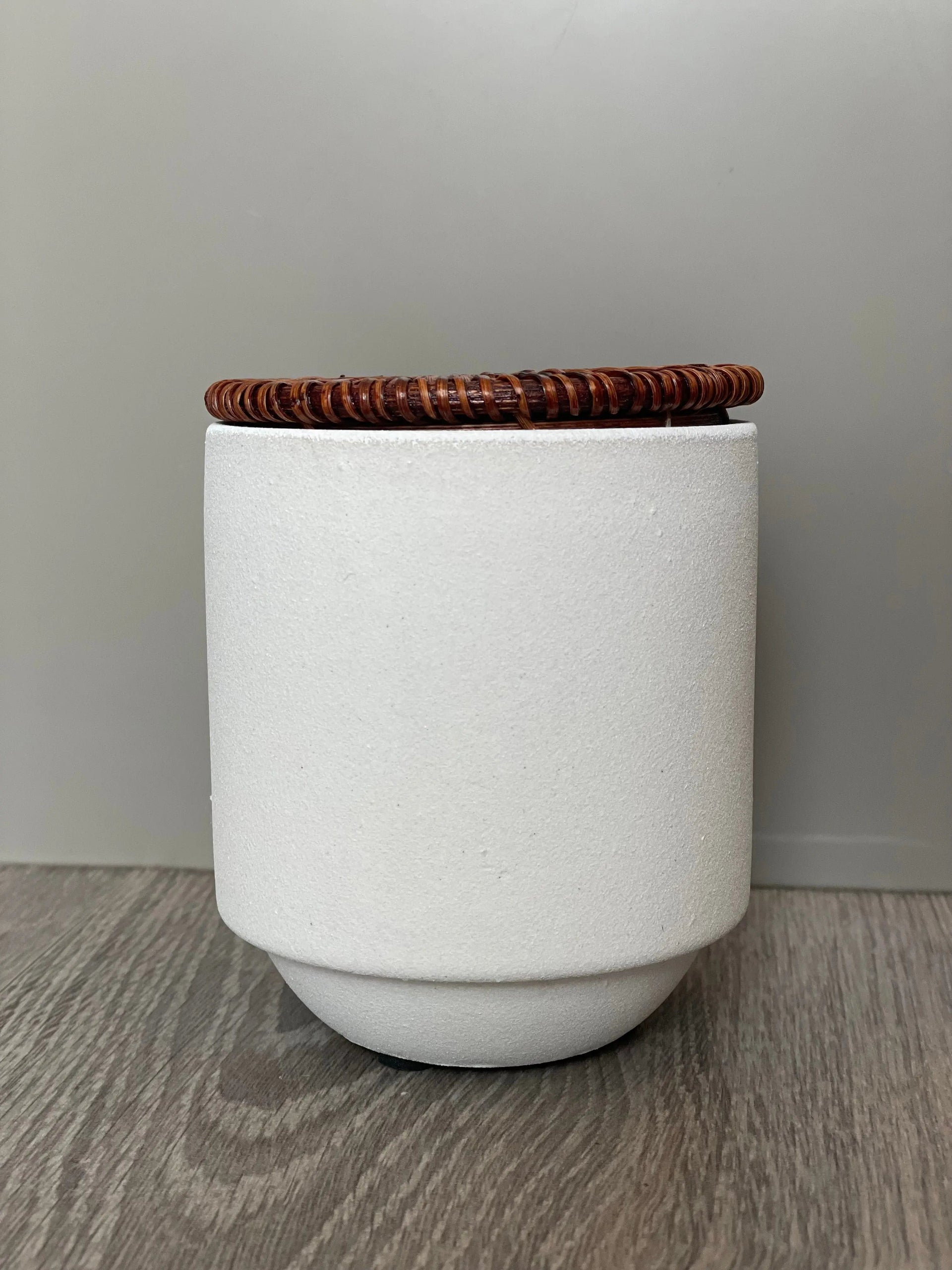 Rattan Lid Candle
