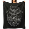 Odin And His Ravens Huginn And Muninn All-season Throw Blanket