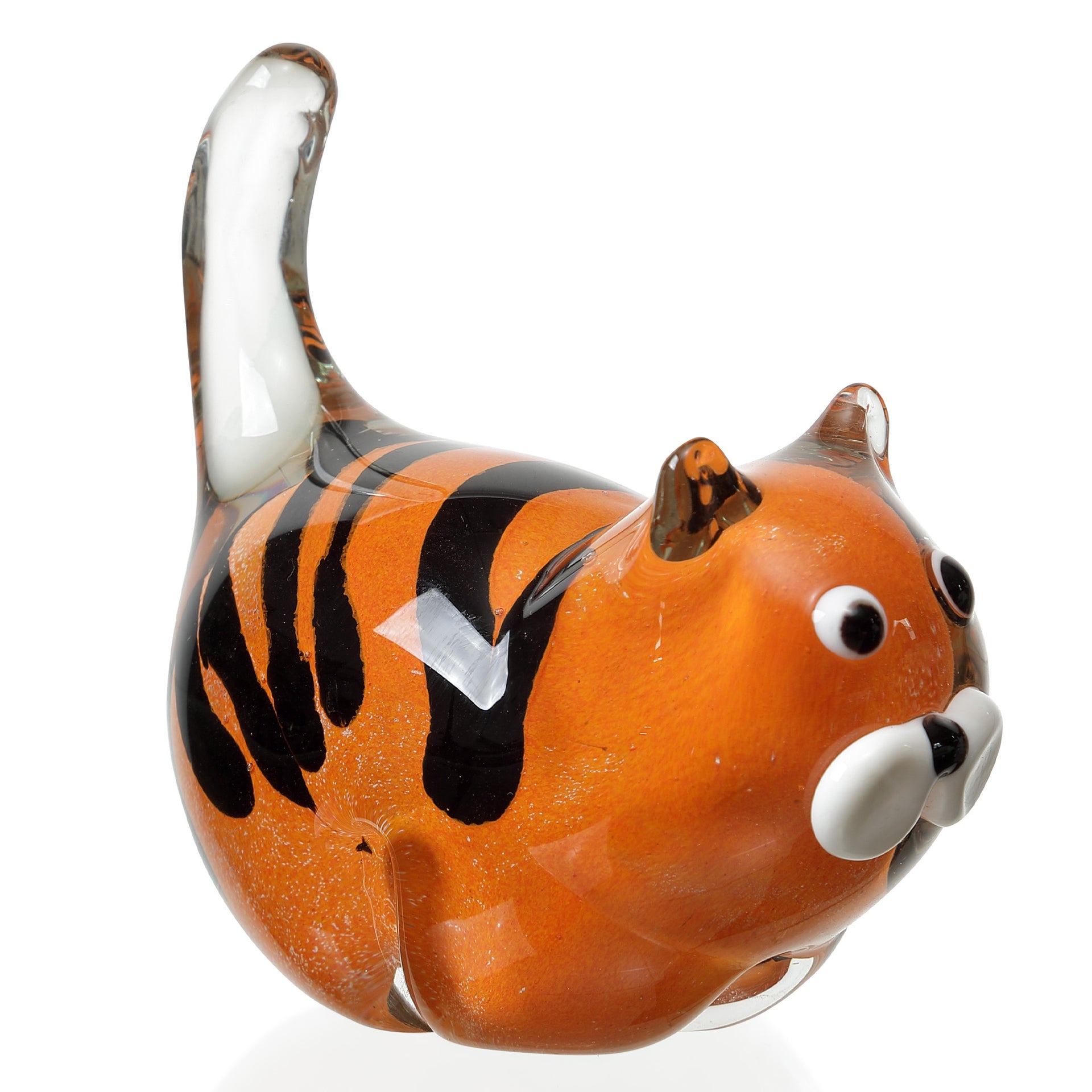 Art Glass Mini Cats -  Set of 6