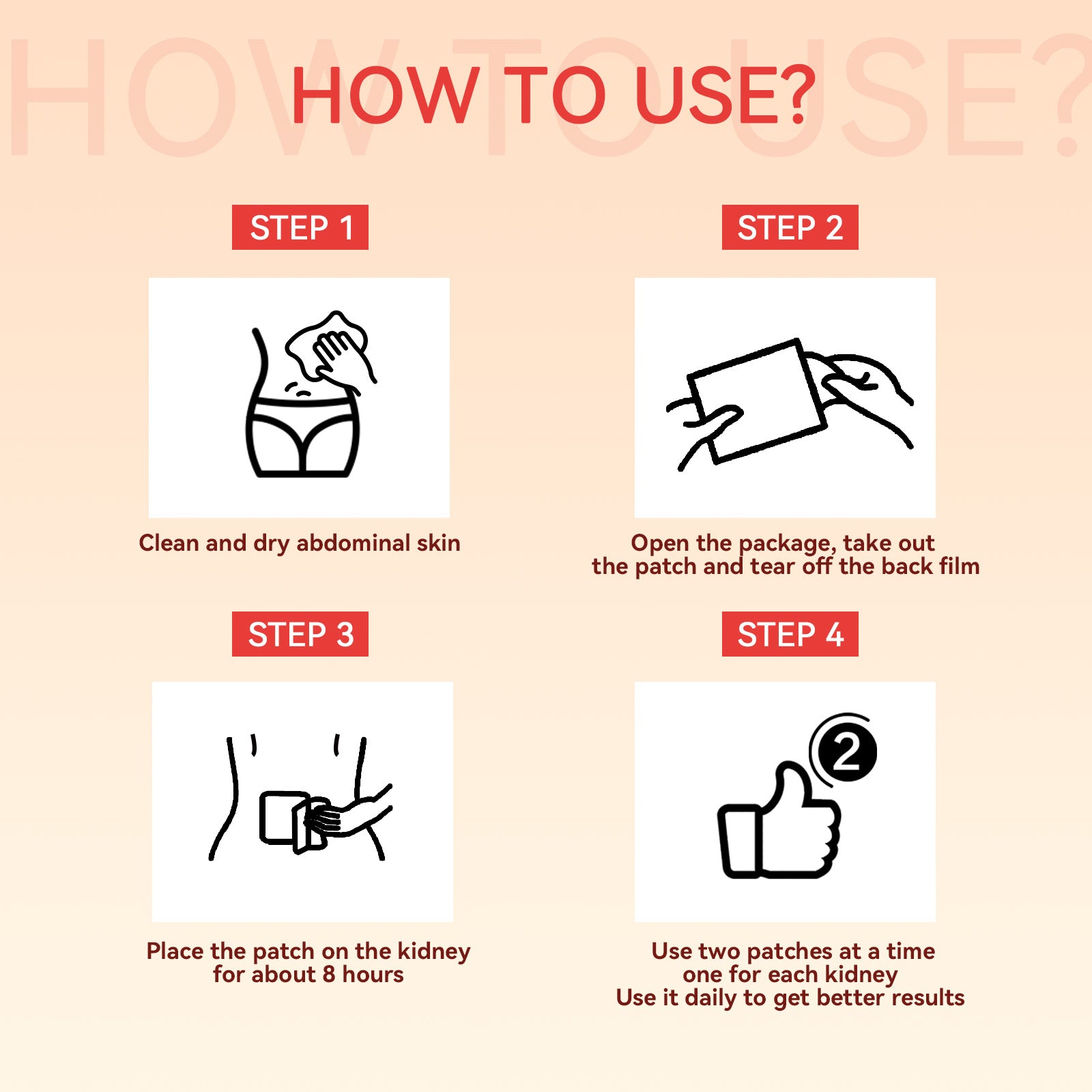 Body Care Patch Relieves Body Massage For Strong Vitality Body Fatigue, Pain And Discomfort Care