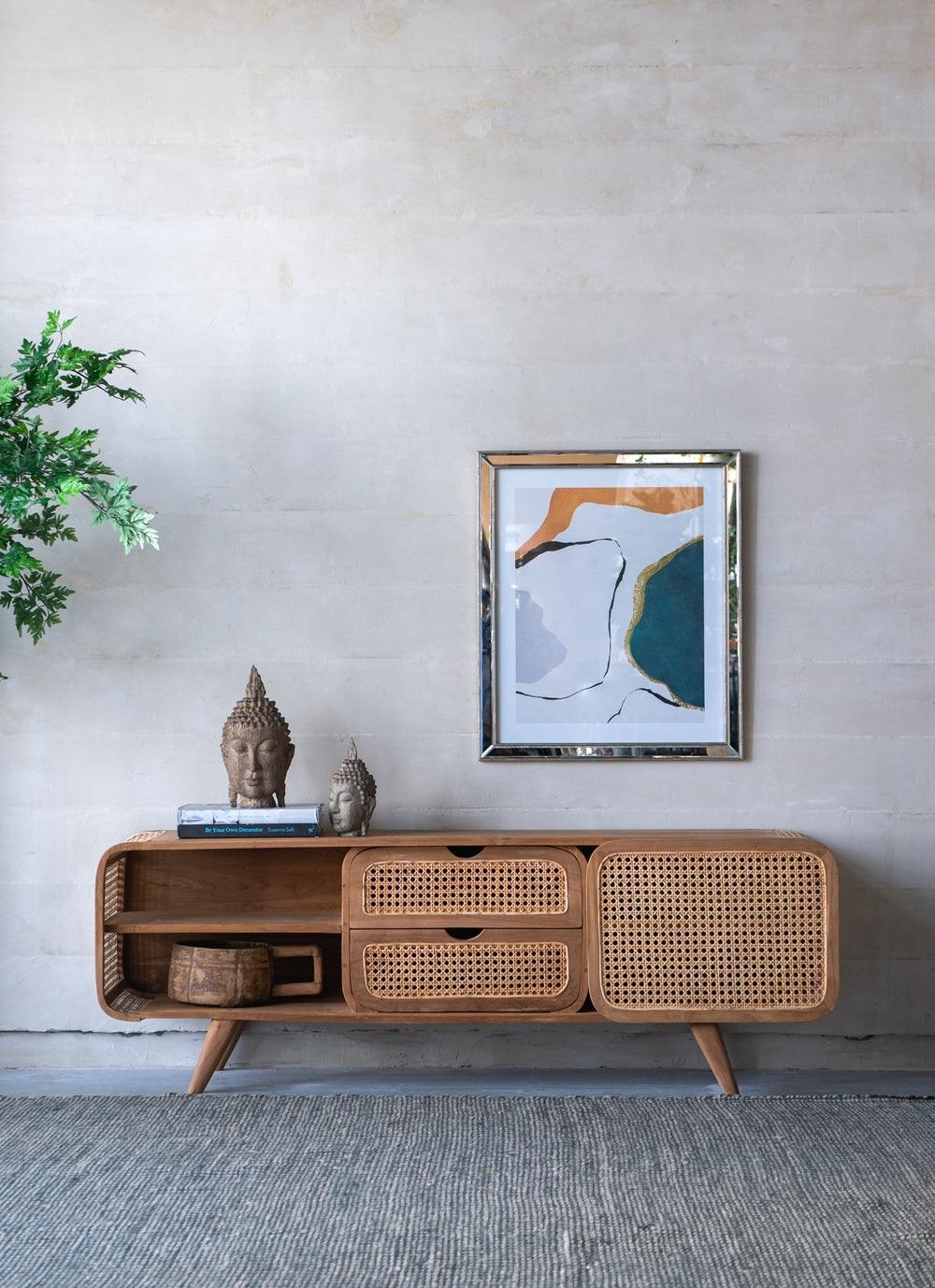 59x15x20' Teak Cabinet
